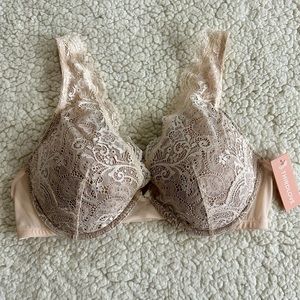 NWT ThirdLove Lace Contour Plunge Bra